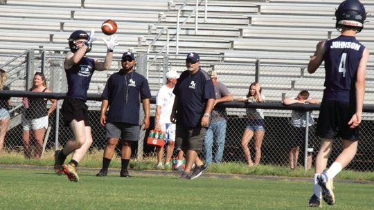 Blues Play Well In First 7-on-7 Tournament