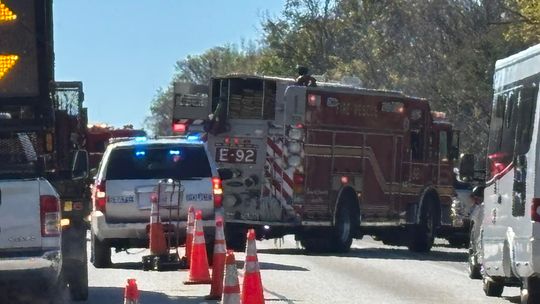 Crash blocks all lanes of I-81 near exit 188