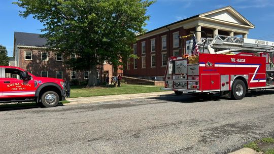 Fire breaks out at Buena Vista Baptist Church