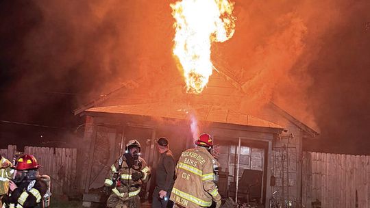 Fire Destroys Goshen Home