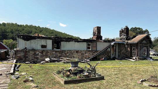 Fire Destroys Rockbridge County Home