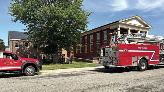 Fire Temporarily Displaces Congregation