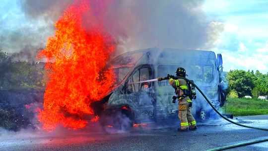 RATS Van Destroyed