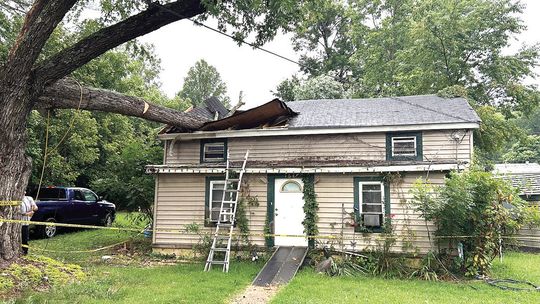 Storms Down Trees, Power Lines In Area