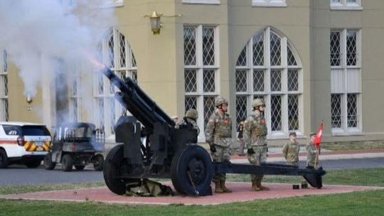 VMI resumes evening cannon blast this week