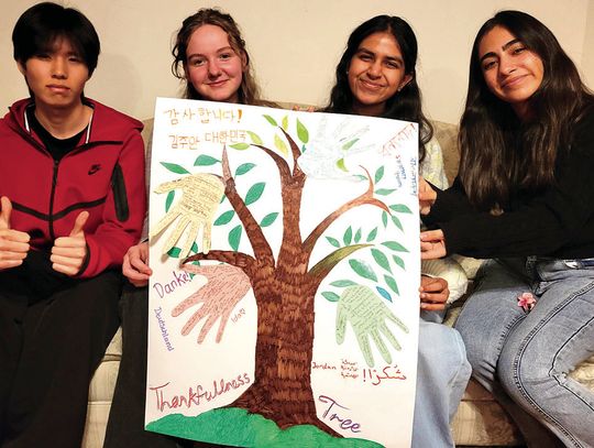 A ‘Thankfulness Tree’