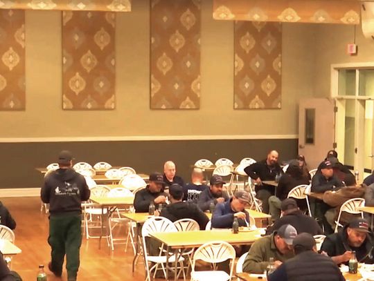 A Thanksgiving Meal For Firefighters