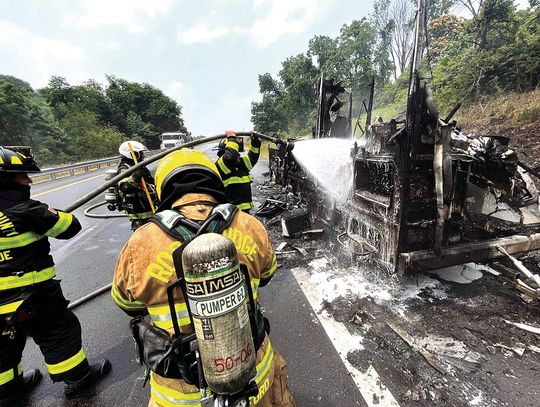 Accidents Shut Down Interstates