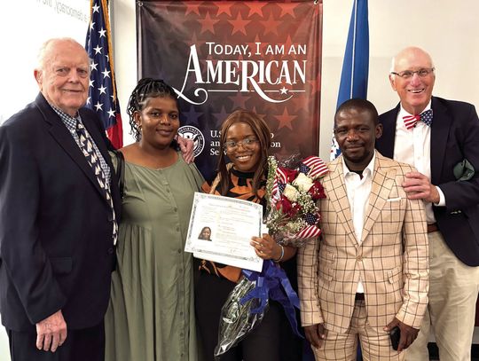 America’s Newest Happy Citizen