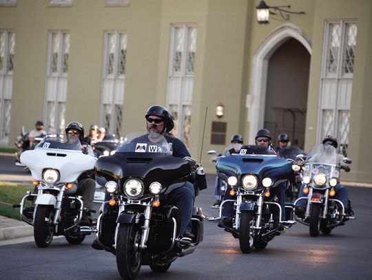 American Legion Riders Stop At VMI