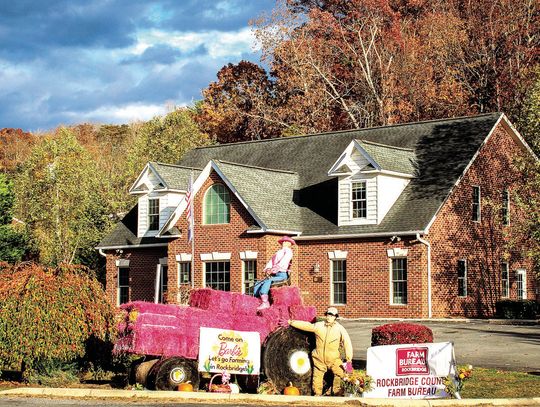 Barbie Hay Bale Display Nets State Award