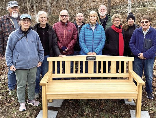 Bench Dedicated To Sandra Stuart