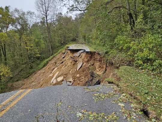 Blue Ridge Parkway Closed Throughout North Carolina And Virginia