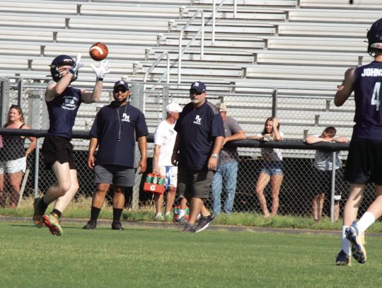 Blues Play Well In First 7-on-7 Tournament