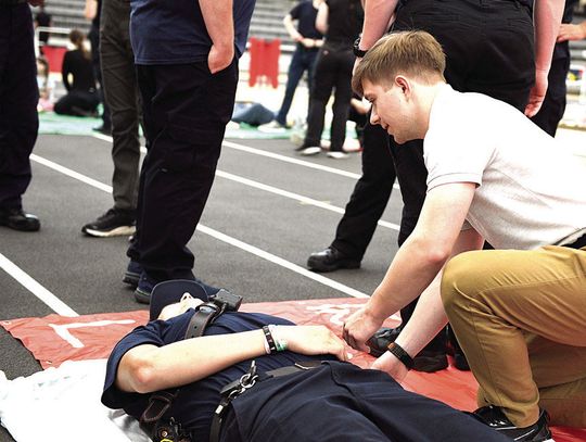 Cadet EMTs Train For Mass Incidents