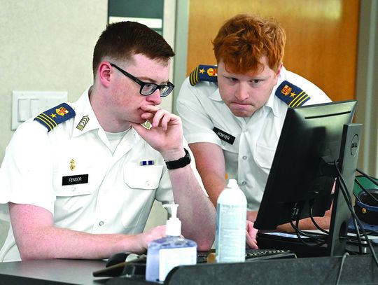 Cadets Present Capstone Projects