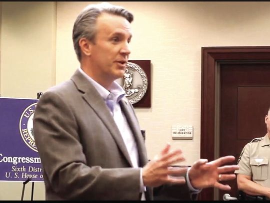 Cline Takes Questions At Town Hall