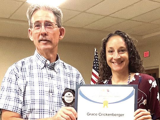 Crickenberger Honored