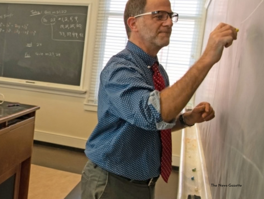 Dresden Receives Math Association Award