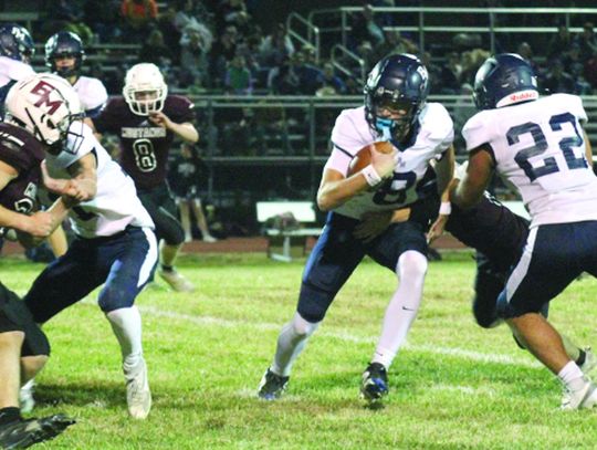 Fighting Blues Roll Past EM, 48-22