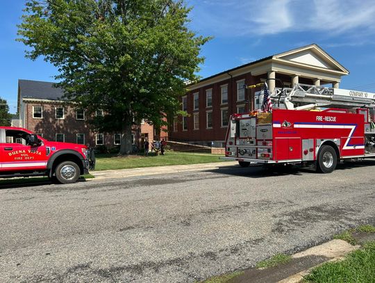 Fire breaks out at Buena Vista Baptist Church