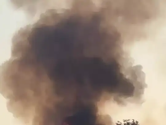 Fire Destroys Barn South Of Lexington