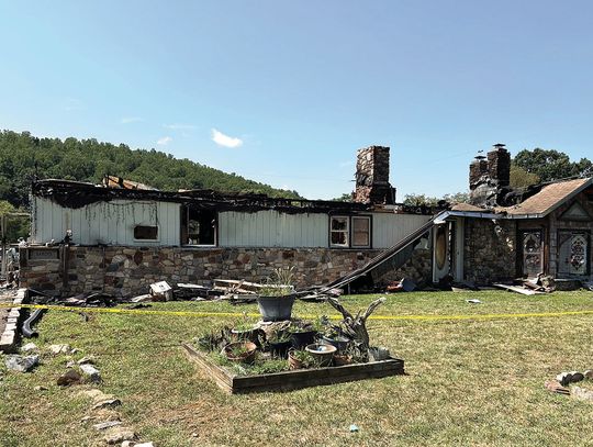 Fire Destroys Rockbridge County Home