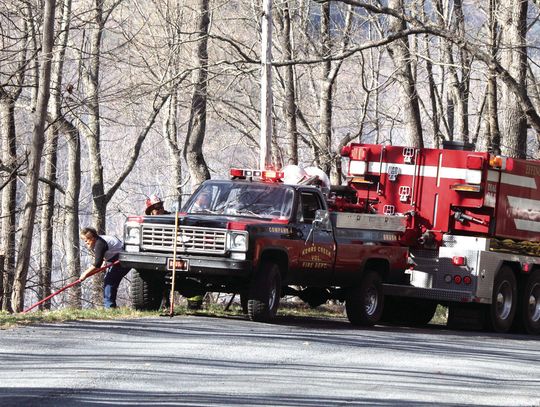 Firefighters Contain Brush Fire