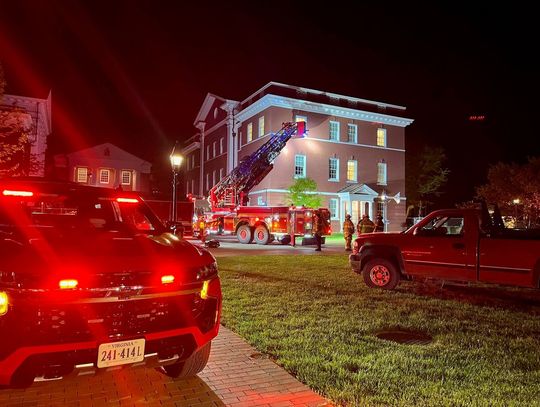 Firefighters Respond To Small Fire In W&L Academic Building