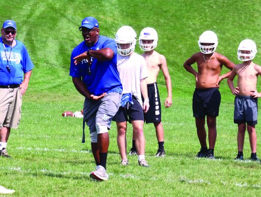 Football Practice Begins