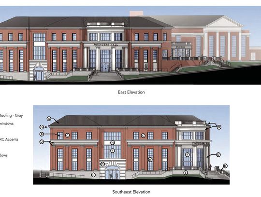 Founders Hall Design Presented