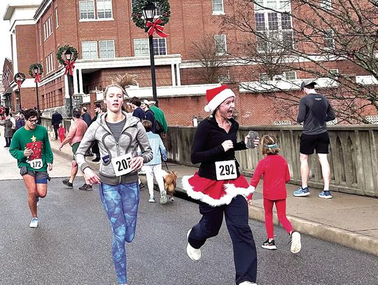 Jingle Bell Run Draws 350