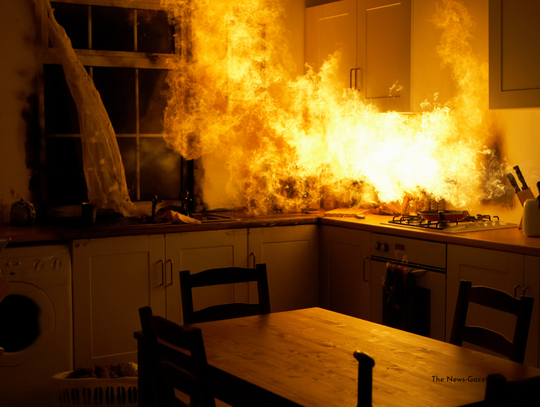 Kitchen Fire Displaces Rockbridge Area Family