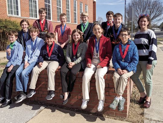 LDMS History Club Members Shine At District Competition