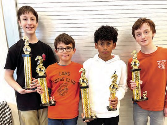 Lexington Students Place First In Chess Tourney