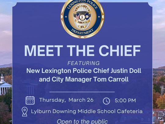 Meet The New Lexington Police Chief March 26