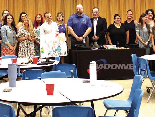 Modine Donates School Supplies