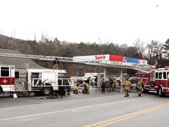 Morning Fire Damages Natural Bridge Station Store