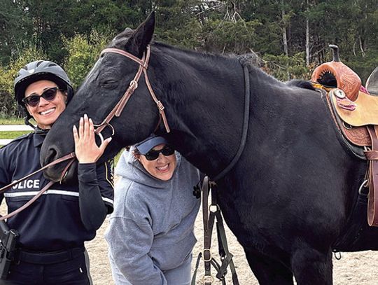 Mounted Unit Still Riding Forward