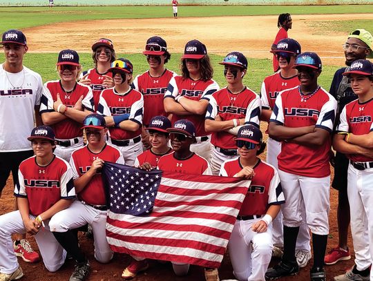 MRMS Catcher Plays For USA National Team