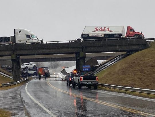 Multi-vehicle Accident At I-81 Bridge in Fairfield