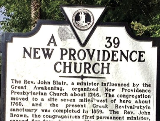 New Providence Historical Marker Comes Home