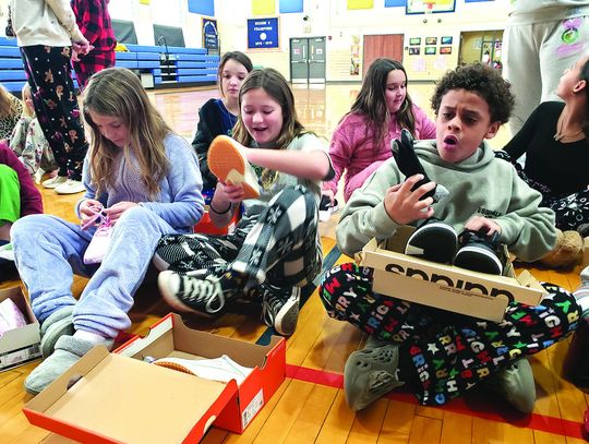 New Shoes At Christmas