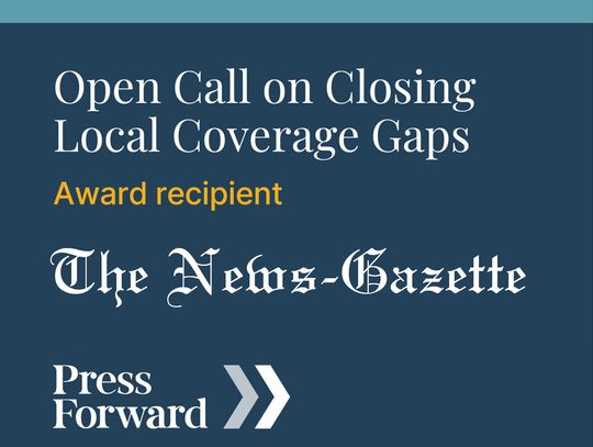 News-Gazette Awarded Grant From Press Forward