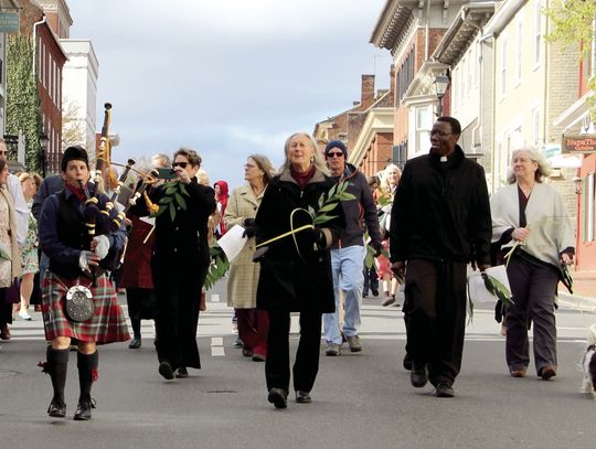 Palm Sunday Parading