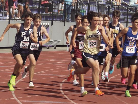 PM Boys Second In State Track