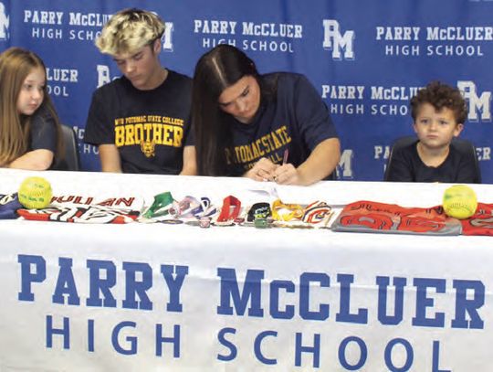 PM’s Julian Signs With Potomac State Softball Team