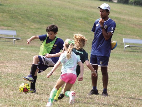 RARO Holds Soccer Camp