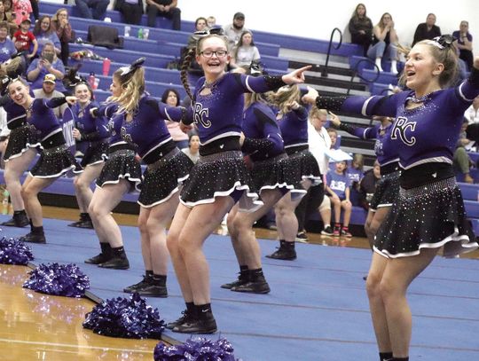 RC Cheerleaders Second In District