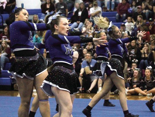 RC Cheerleaders Third At District